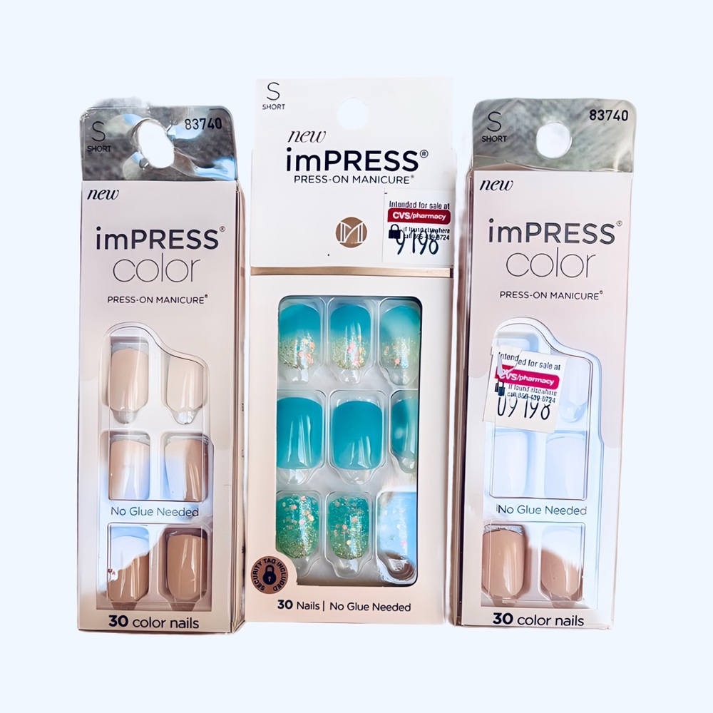 imPRESS Color Press-On Nails - choose 1 set  - NEW/NIB